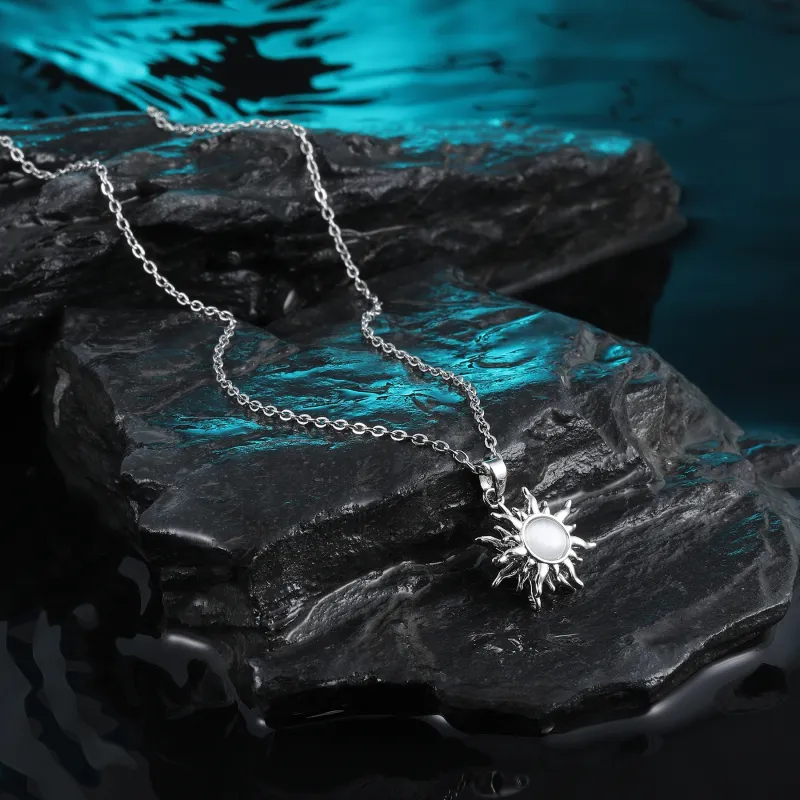 MISS XIA JWY Titanium Steel Necklaces Women's-4