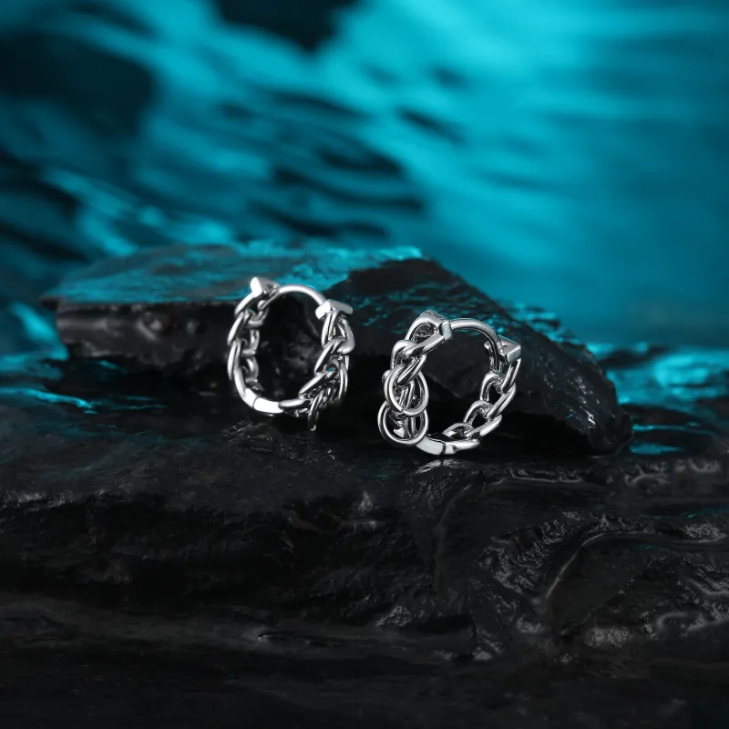 MISS XIA JWY S925 Silver Stud Earrings Women's-1