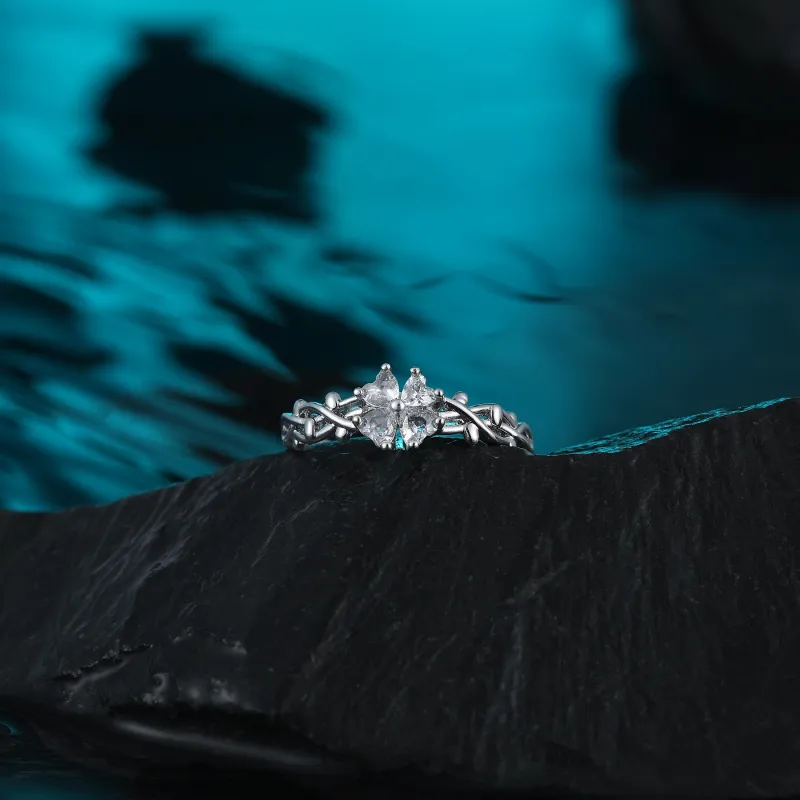 MISS XIA JWY Copper Silver Plated Rings Unisex-3
