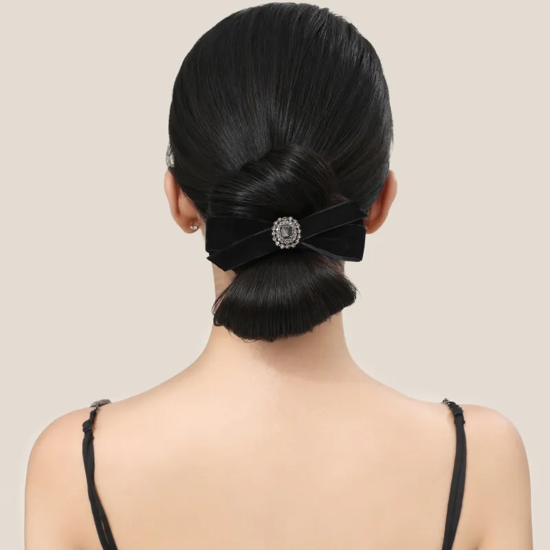 MISS XIA JWY Velour Hair Tie Women's-2