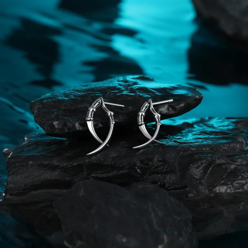 MISS XIA JWY Titanium Steel Earrings Unisex-3