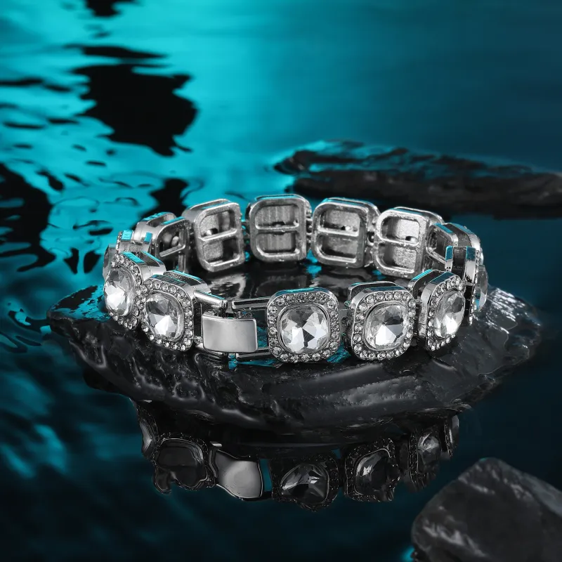 MISS XIA JWY Rhinestone Bracelets Unisex-1