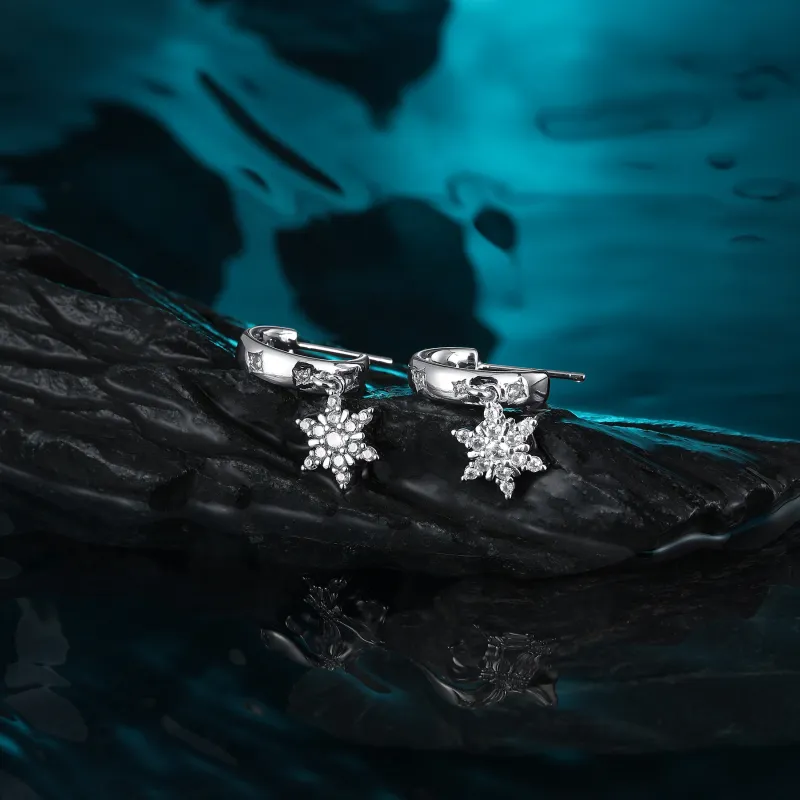 MISS XIA JWY S925 Silver Stud Earrings Women's-2