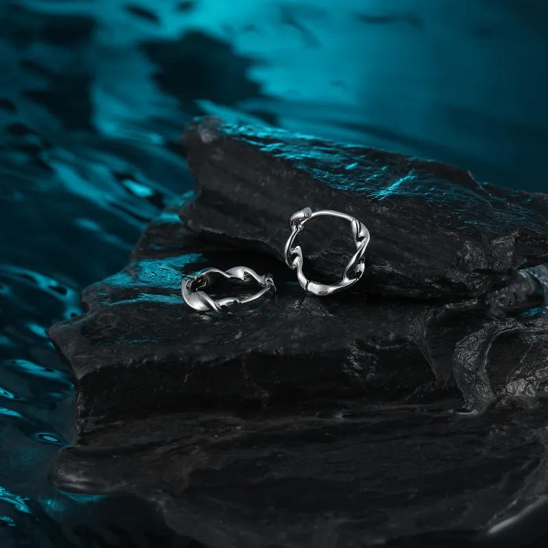 MISS XIA JWY S925 Silver Stud Earrings Women's-6