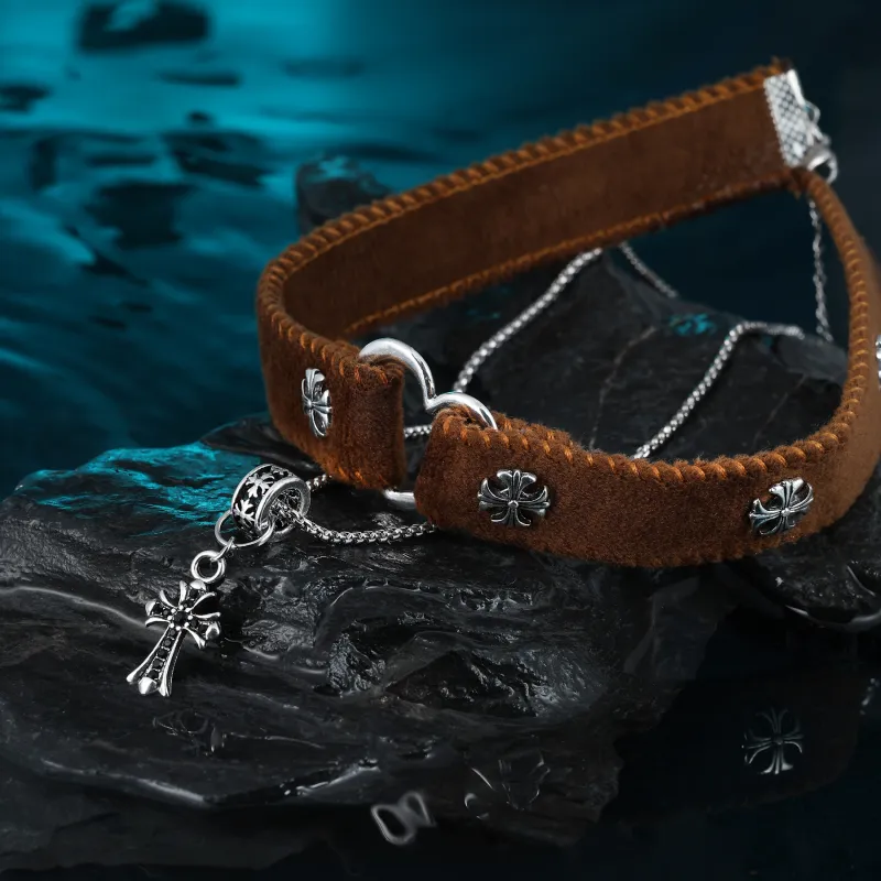 MISS XIA JWY Leather Necklaces Unisex-2