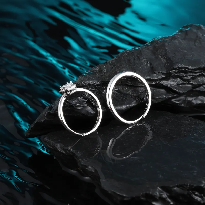MISS XIA JWY 925 Sterling Silver Rings Unisex-5