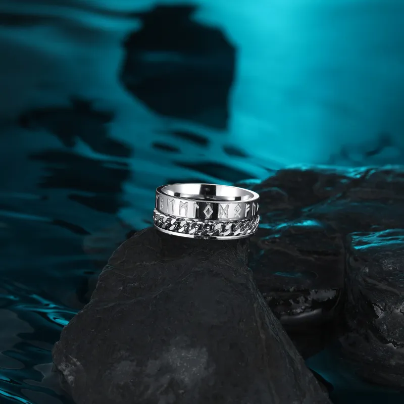 MISS XIA JWY Titanium Steel Rings Men's-3