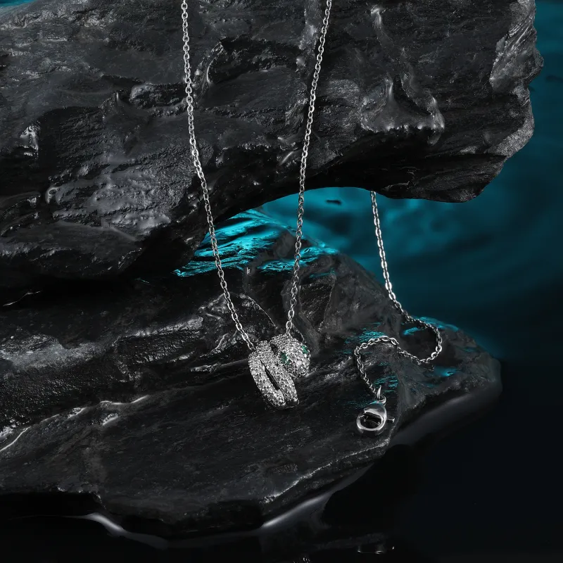 MISS XIA JWY Copper/Silver Plated Necklaces Women's-2