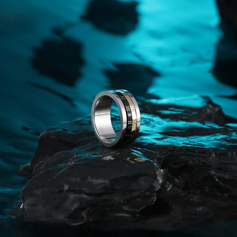 MISS XIA JWY Titanium Steel Rings Unisex-1