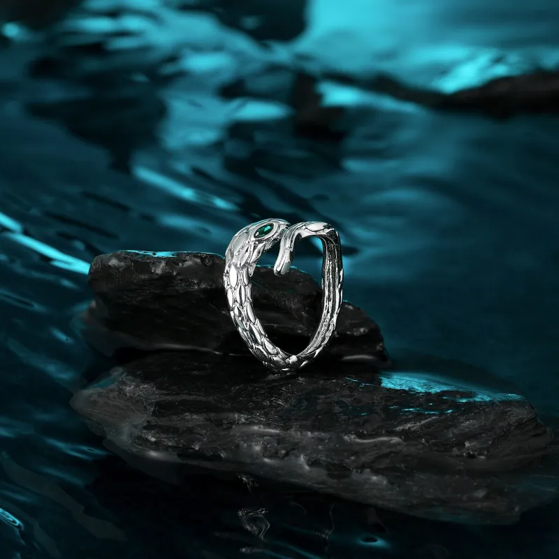 MISS XIA JWY Copper Silver Plated Rings Unisex-4