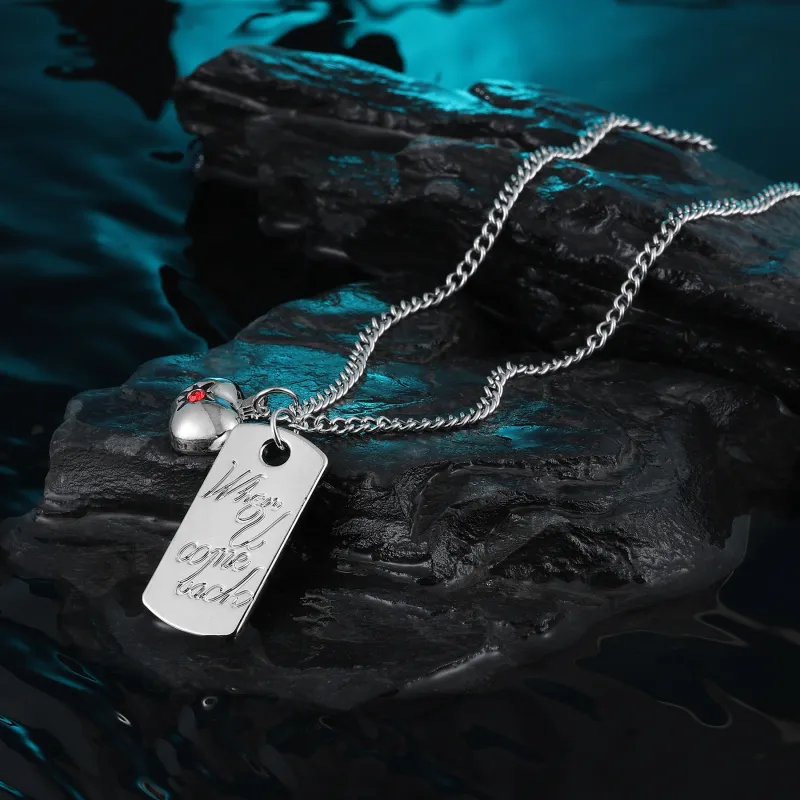 MISS XIA JWY Titanium Steel Necklaces Unisex-2
