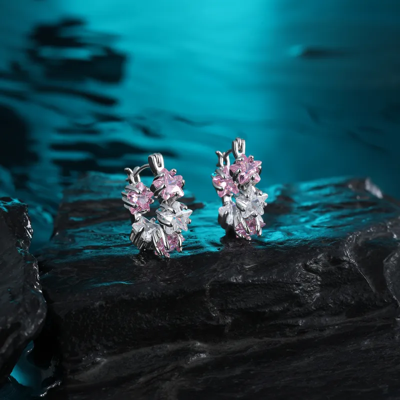 MISS XIA JWY S925 Silver Earrings Women's-3