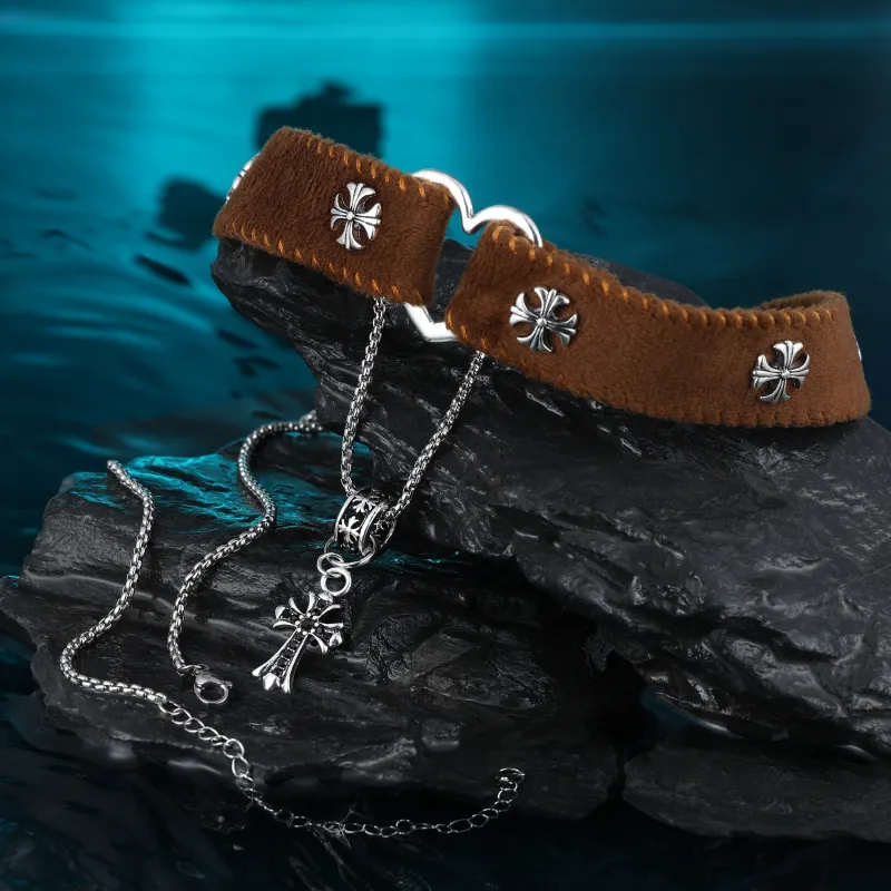 MISS XIA JWY Leather Necklaces Unisex-1