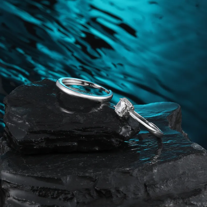 MISS XIA JWY 925 Sterling Silver Rings Unisex-3