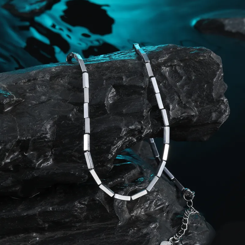 MISS XIA JWY Titanium Steel Necklaces Unisex-2