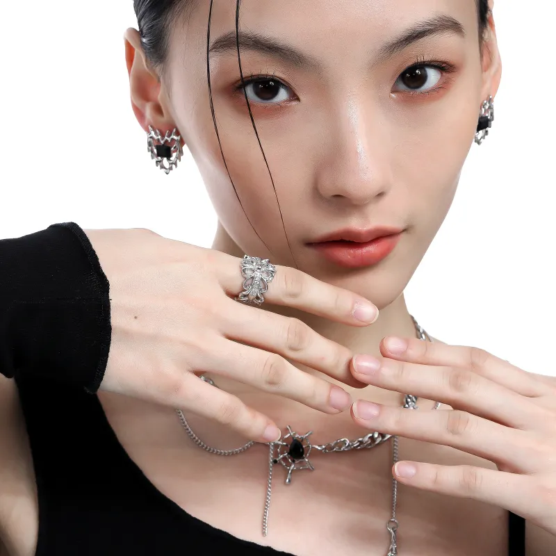 MISS XIA JWY Silver Plated Rings Unisex-2