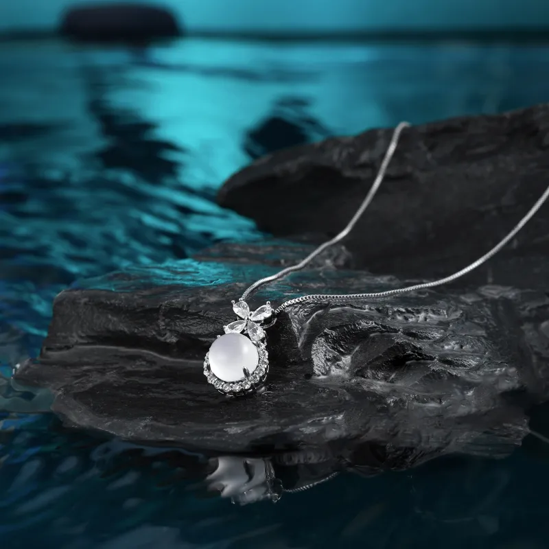 MISS XIA JWY Natural Stone Necklaces Women's-3