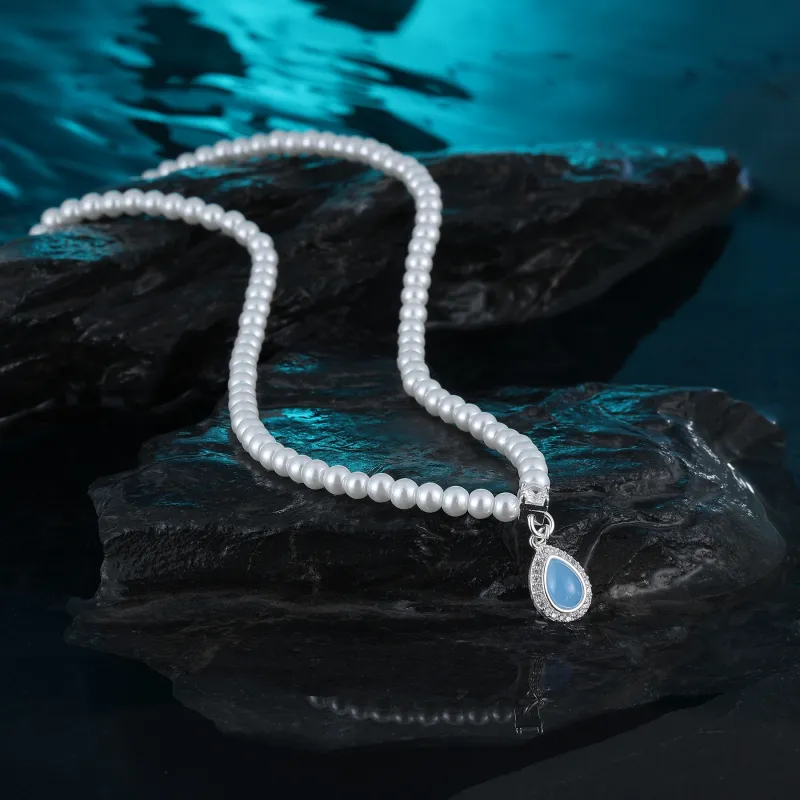 MISS XIA JWY Titanium Steel Necklaces Women's-3