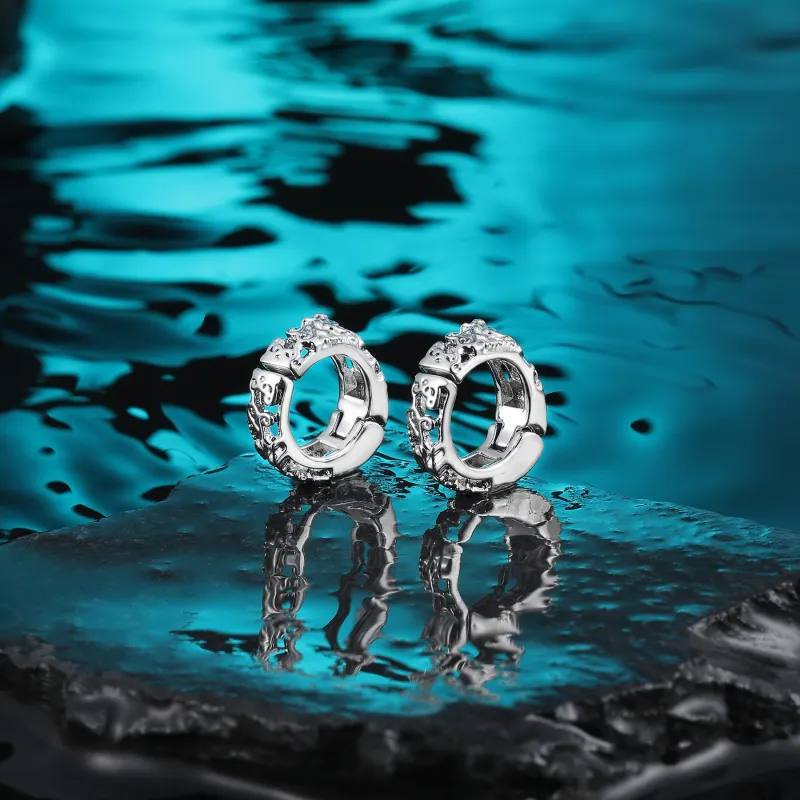 MISS XIA JWY Copper Clip On Earrings Unisex-1