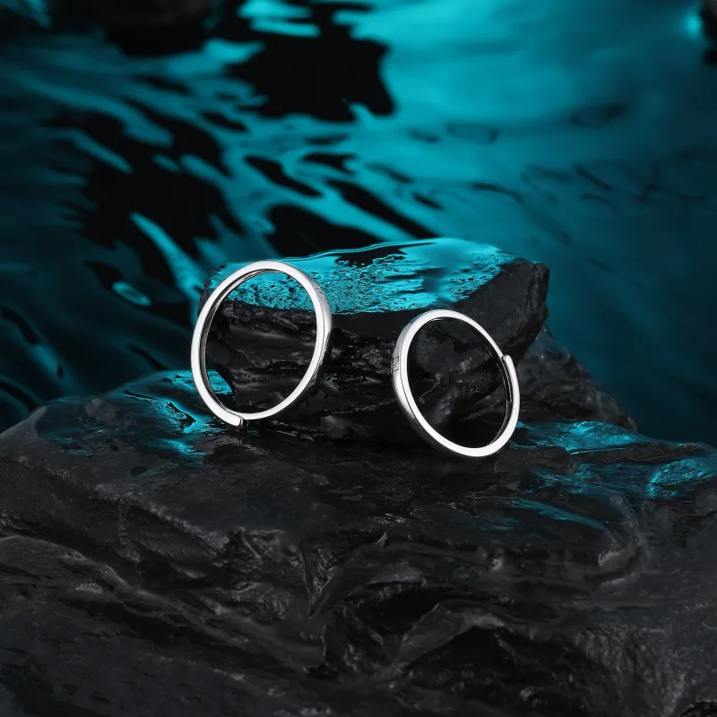 MISS XIA JWY 925 Sterling Silver Rings Unisex-4