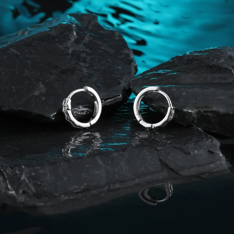 MISS XIA JWY Silver Plated Copper Earrings Unisex-3