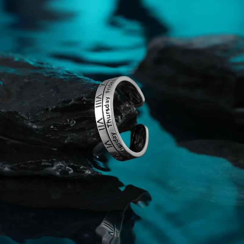 MISS XIA JWY Titanium Steel Rings Unisex-1