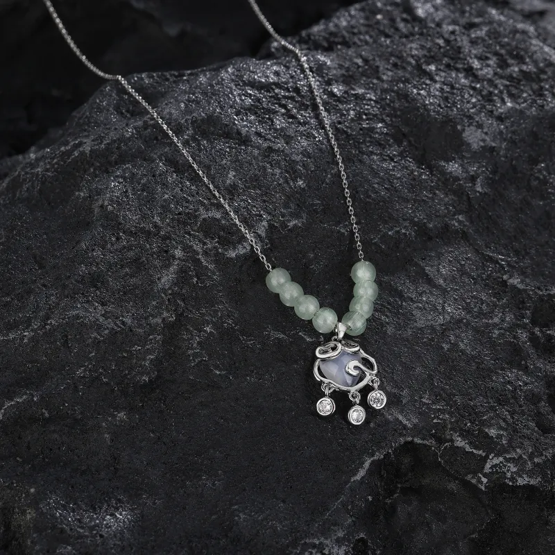 MISS XIA JWY Glass Beads Necklaces Women's-1