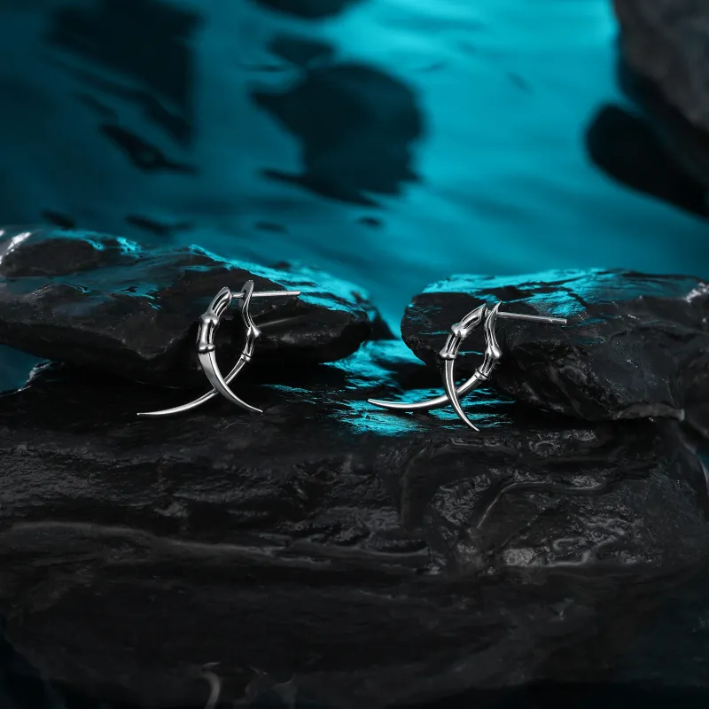 MISS XIA JWY Titanium Steel Earrings Unisex-5