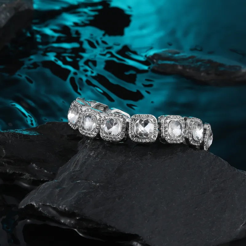 MISS XIA JWY Rhinestone Bracelets Unisex-4