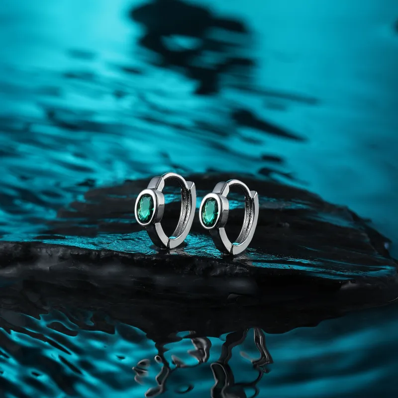 MISS XIA JWY Titanium Steel Earrings Unisex-1