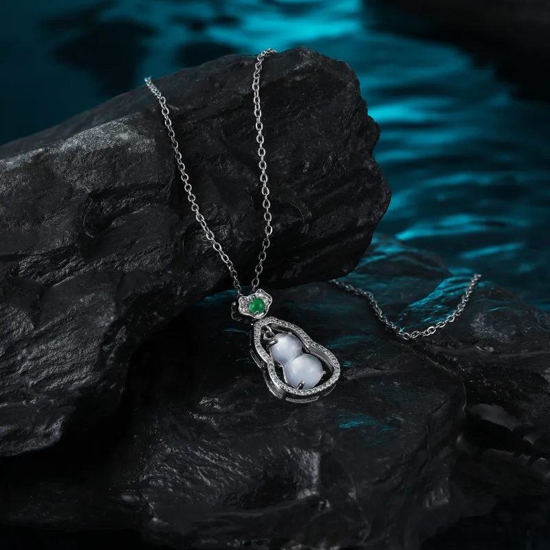 MISS XIA JWY Copper Silver Plated Necklaces Women's-5