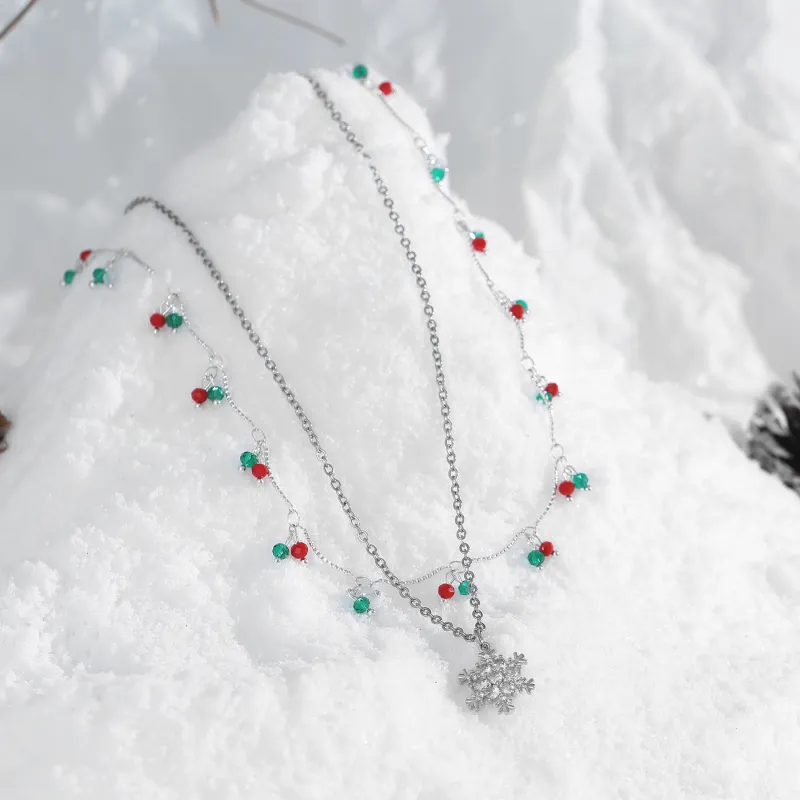 MISS XIA JWY Copper Silver Plated Necklaces Women's-3