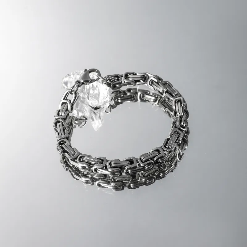 MISS XIA JWY Titanium Steel Bracelets Unisex-5