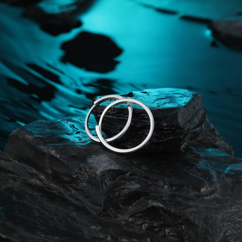 MISS XIA JWY 925 Sterling Silver Rings Unisex-6