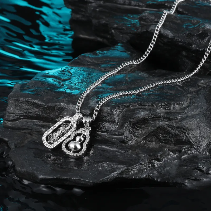 MISS XIA JWY Titanium Steel Necklaces Women's-3