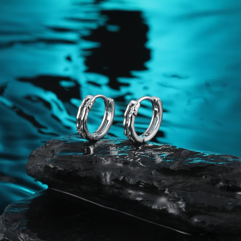 MISS XIA JWY Silver Plated Copper Earrings Unisex-1