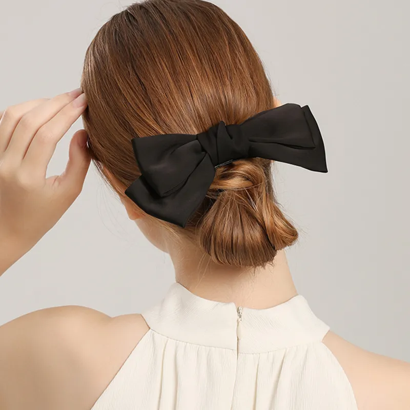 MISS XIA JWY Satin Hair Clips Women's-7