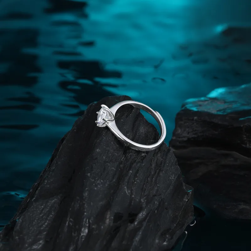 MISS XIA JWY Silver-Plated Copper Rings Women's-6