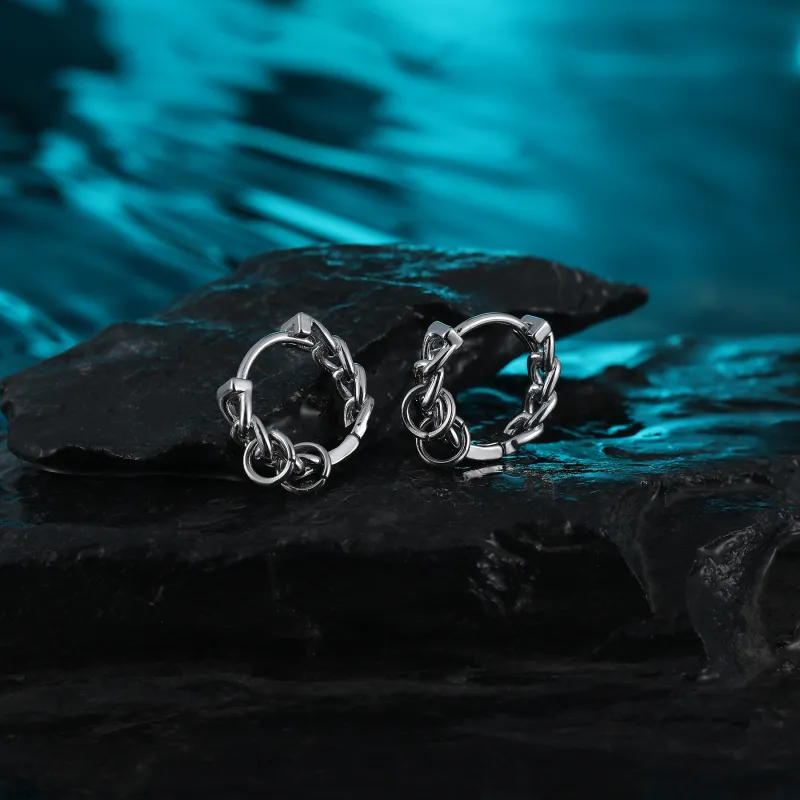 MISS XIA JWY S925 Silver Stud Earrings Women's-4
