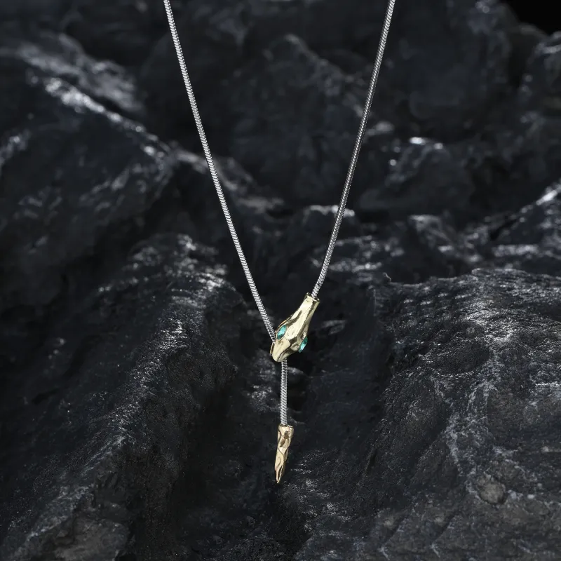 MISS XIA JWY Titanium Steel Necklaces Unisex-1