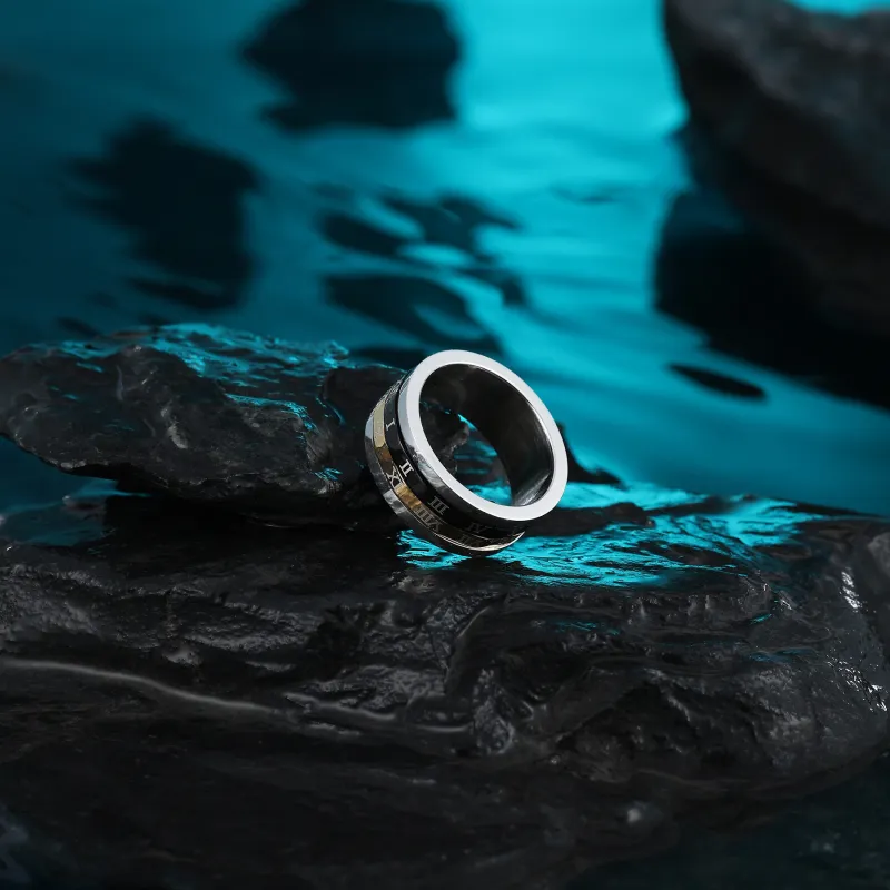 MISS XIA JWY Titanium Steel Rings Unisex-4