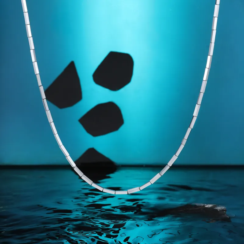 MISS XIA JWY Titanium Steel Necklaces Unisex-1