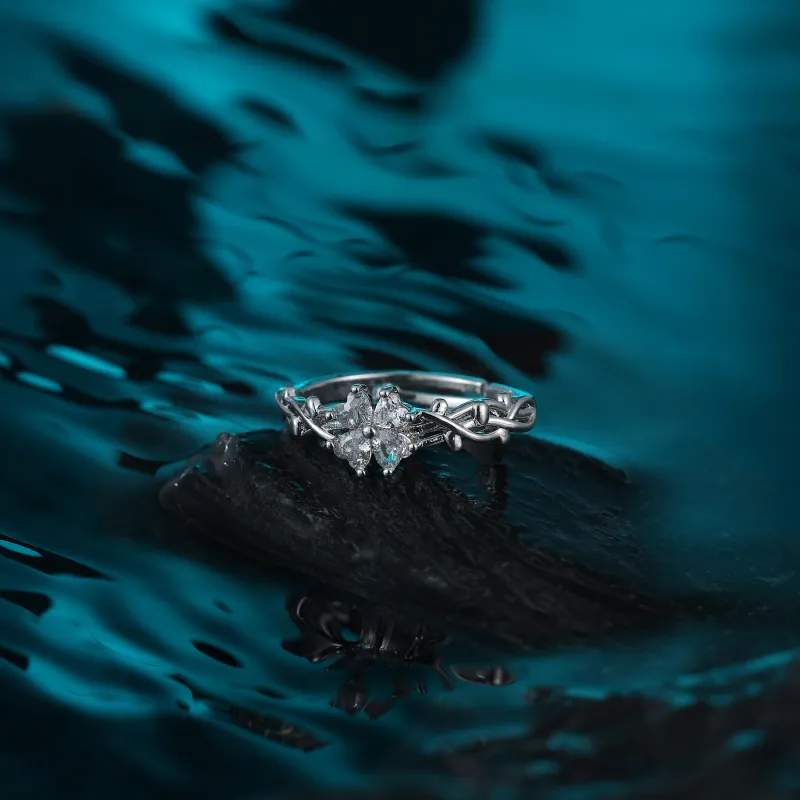 MISS XIA JWY Copper Silver Plated Rings Unisex-5
