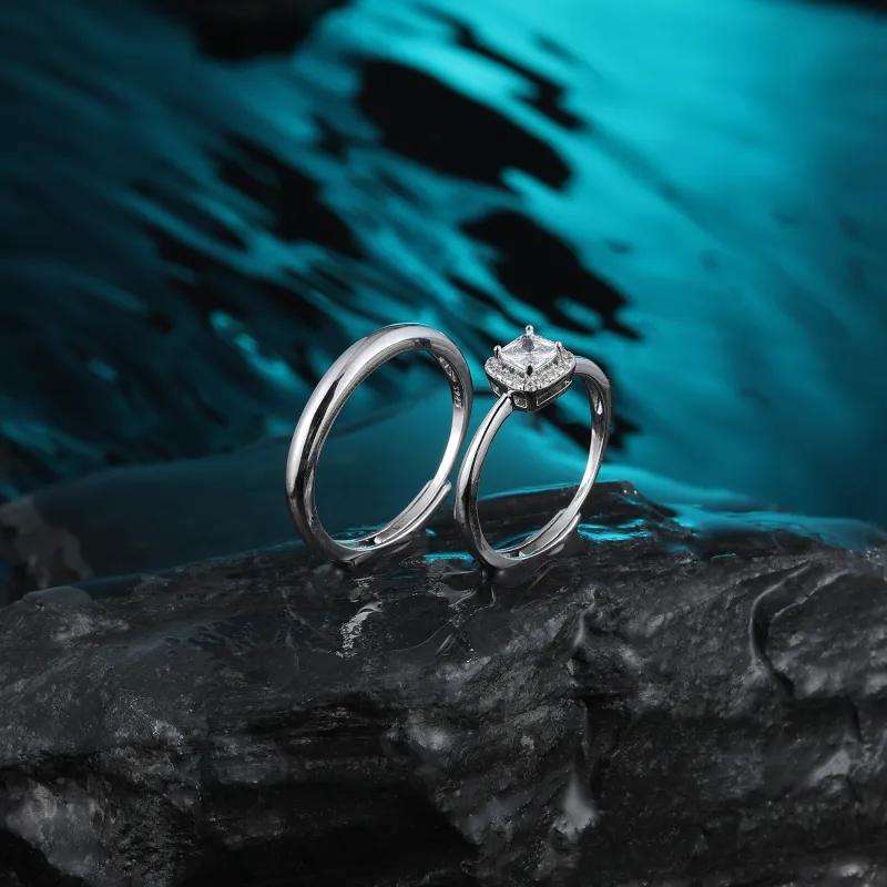 MISS XIA JWY 925 Sterling Silver Rings Unisex-4