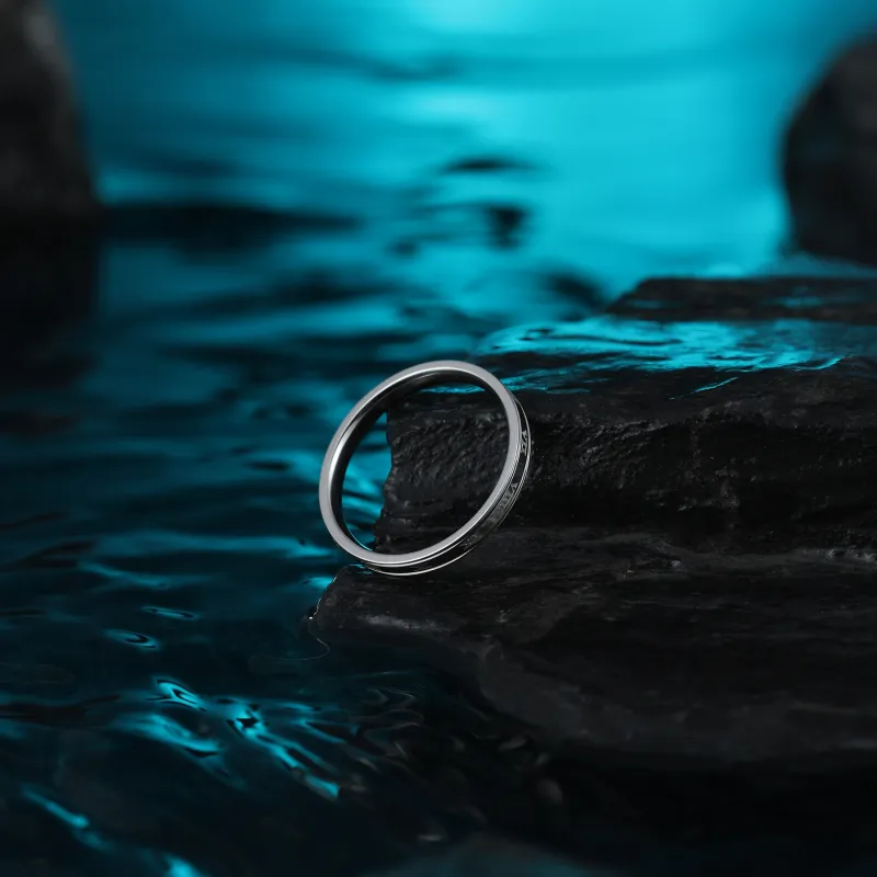 MISS XIA JWY Titanium Steel Rings Unisex-1