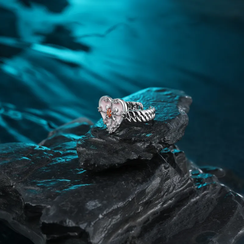 MISS XIA JWY Copper Silver Plated Rings Women's-3