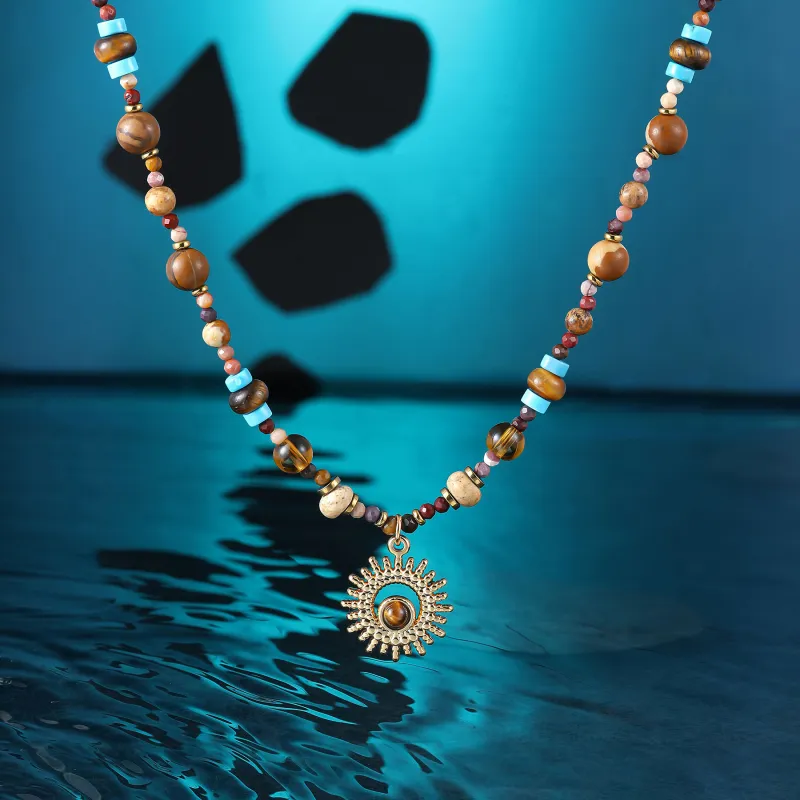 MISS XIA JWY Titanium Steel Necklaces Women's-1