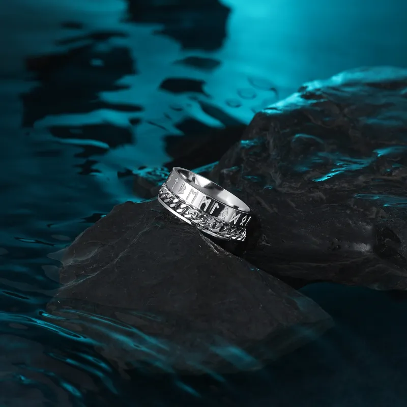 MISS XIA JWY Titanium Steel Rings Men's-4