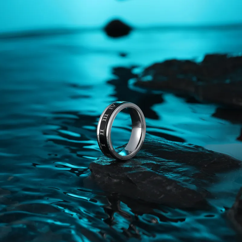MISS XIA JWY Titanium Steel Rings Unisex-1