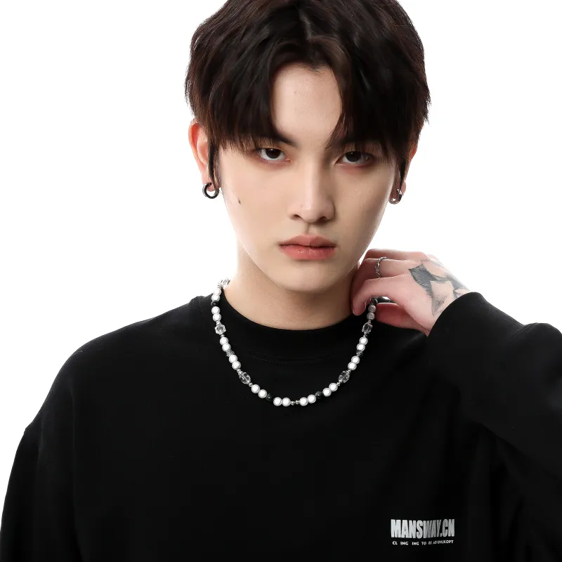 MISS XIA JWY Faux Pearl Necklaces Unisex-1